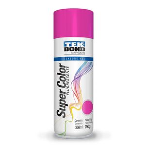 Pintura Aerosol Spray 350ml Fluorescente Rosa Tekbond